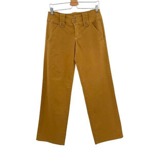 Dolce‎ & Gabbana Vintage Khaki Wide Leg Trouser Pants US Size 28 IT 42